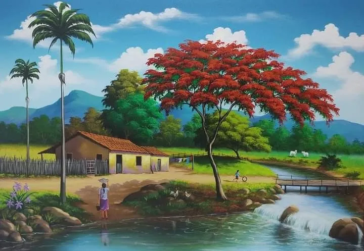 Kumpulan Gambar Pemandangan Alam Pedesaan Terbagus Lengkap 27 Gambar Pemandangan Alam Pedesaan