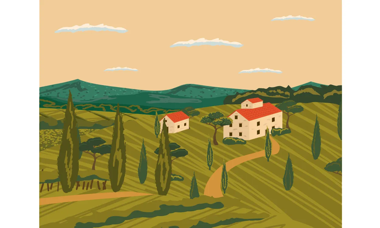 Kumpulan Gambar Pemandangan Alam Pedesaan Terbagus Lengkap 5 Gambar Pemandangan Alam Pedesaan