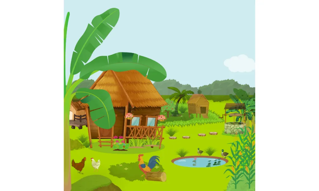 Kumpulan Gambar Pemandangan Alam Pedesaan Terbagus Lengkap 4 Gambar Pemandangan Alam Pedesaan