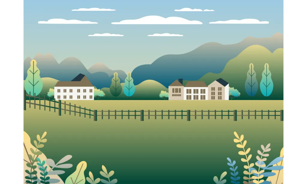 Gambar Pemandangan Rumah