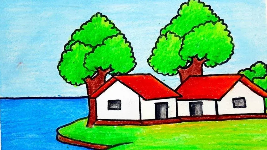 Gambar Pemandangan Rumah