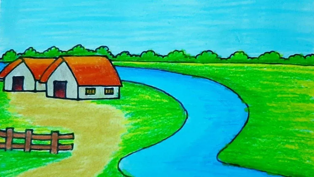 Gambar Pemandangan Rumah