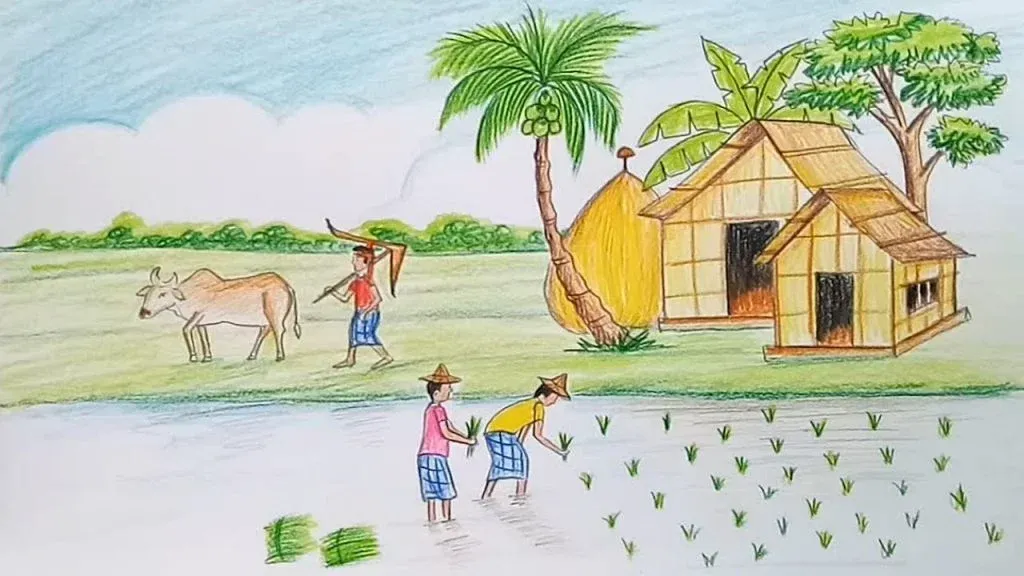 Gambar Pemandangan Rumah