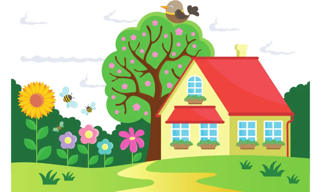 Gambar Pemandangan Rumah