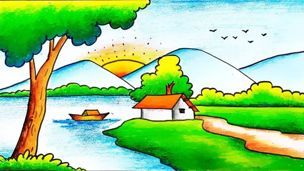 Gambar Pemandangan Rumah