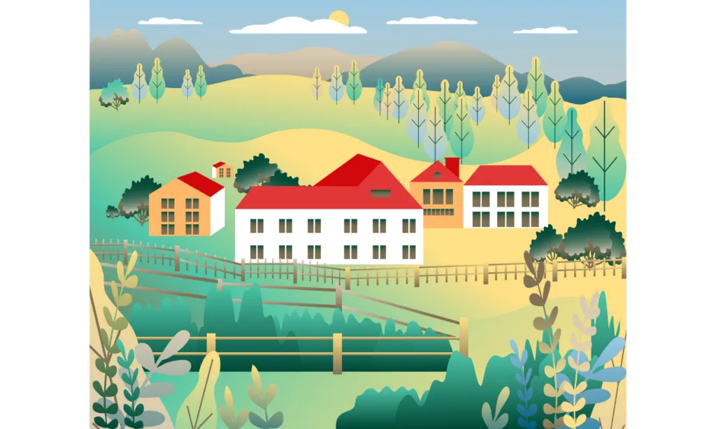 Gambar Pemandangan Rumah