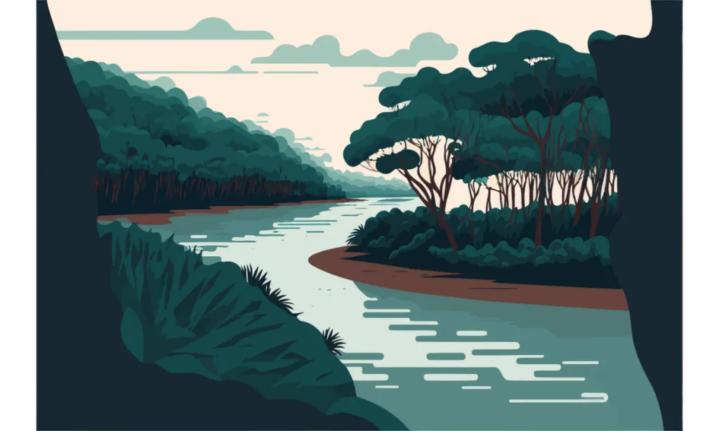 Kumpulan Gambar Pemandangan Sungai Terbagus dan Terlengkap 7 Gambar Pemandangan Sungai