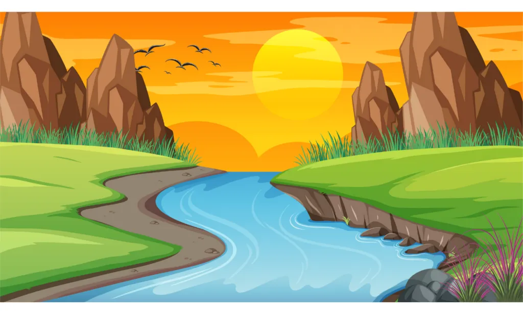 Kumpulan Gambar Pemandangan Sungai Terbagus dan Terlengkap 6 Gambar Pemandangan Sungai