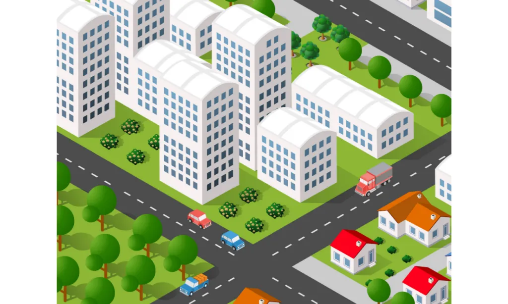 Gambar Perkotaan Yang Mudah