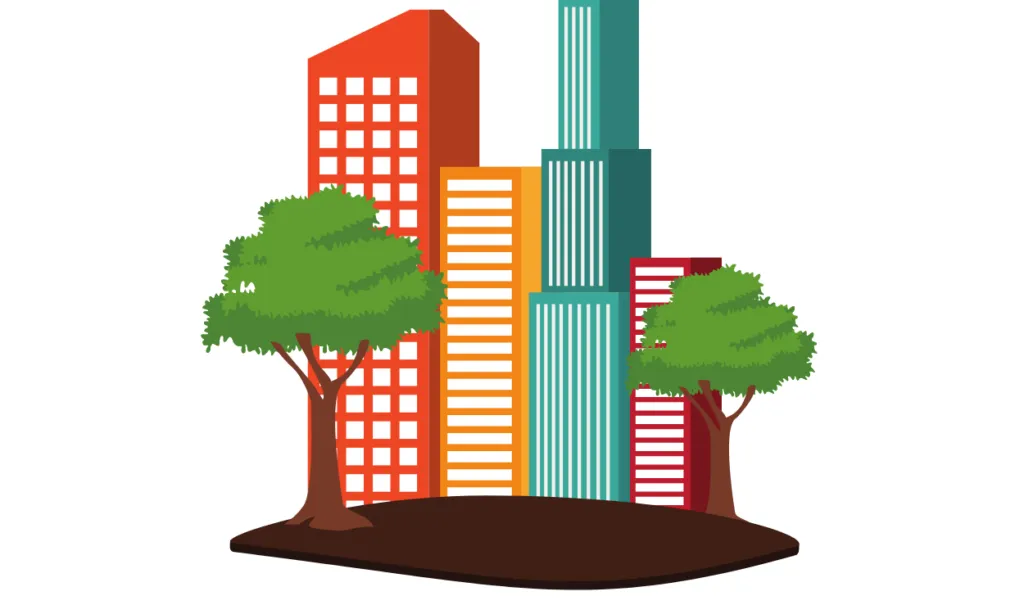 Gambar Perkotaan Yang Mudah