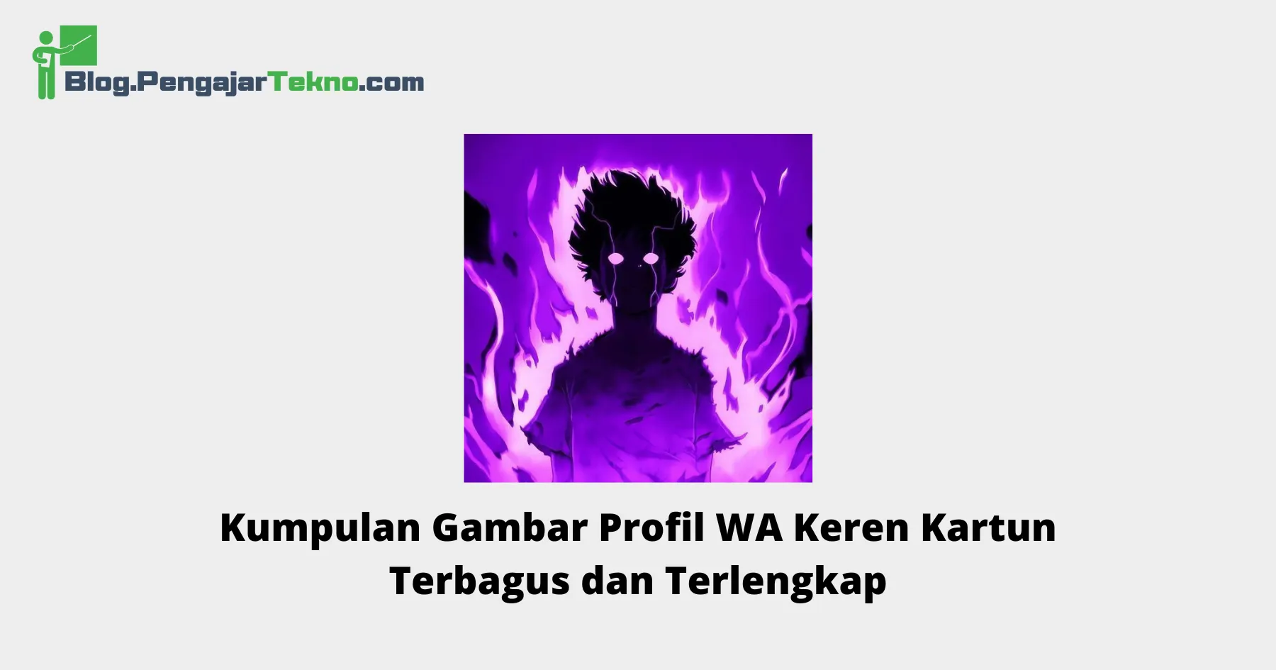 Gambar Profil WA Keren Kartun