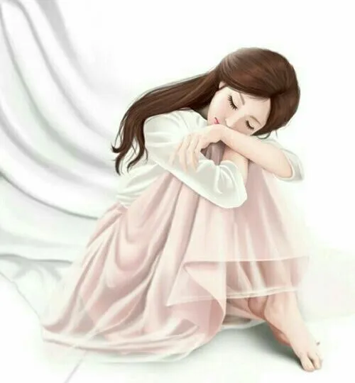 Kartun Korea Cantik Galau