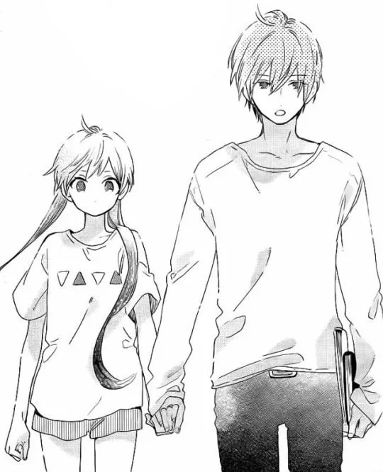 Kumpulan Sketsa Anime Couple Terbagus dan Terlengkap 8 Sketsa Anime Couple