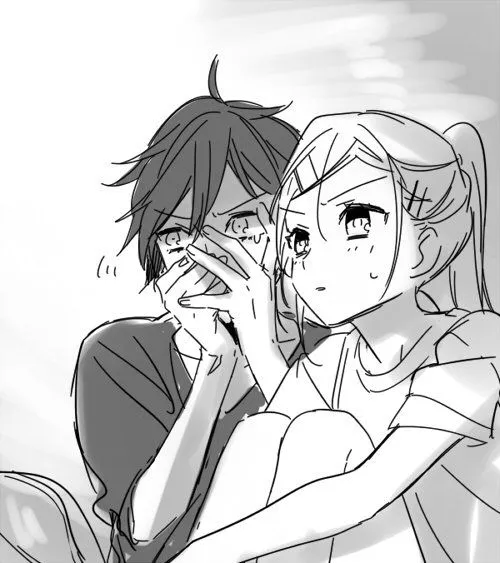 Kumpulan Sketsa Anime Couple Terbagus dan Terlengkap 27 Sketsa Anime Couple