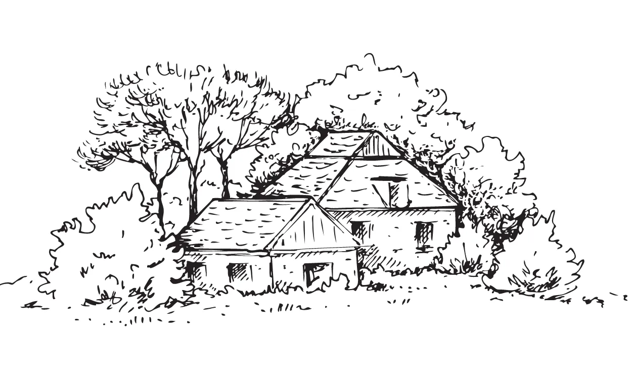 Kumpulan Sketsa Gambar Pemandangan Terbagus Lengkap 16 Sketsa Gambar Pemandangan