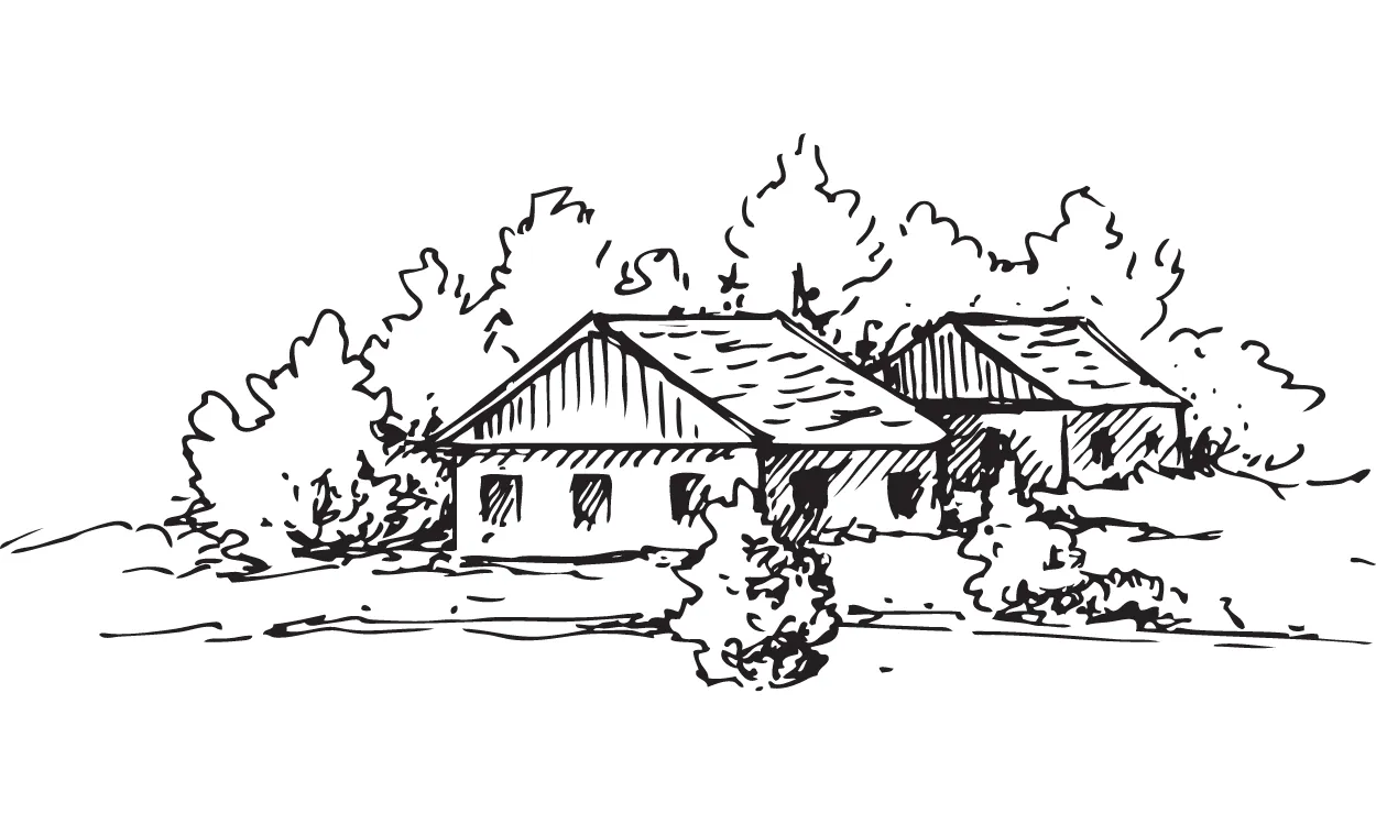 Kumpulan Sketsa Gambar Pemandangan Terbagus Lengkap 15 Sketsa Gambar Pemandangan