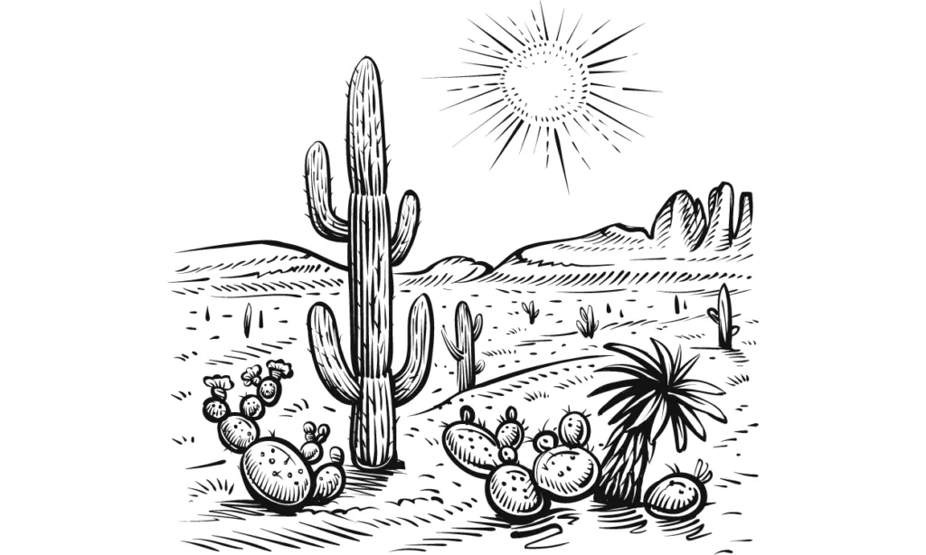 Kumpulan Sketsa Gambar Pemandangan Terbagus Lengkap 10 Sketsa Gambar Pemandangan