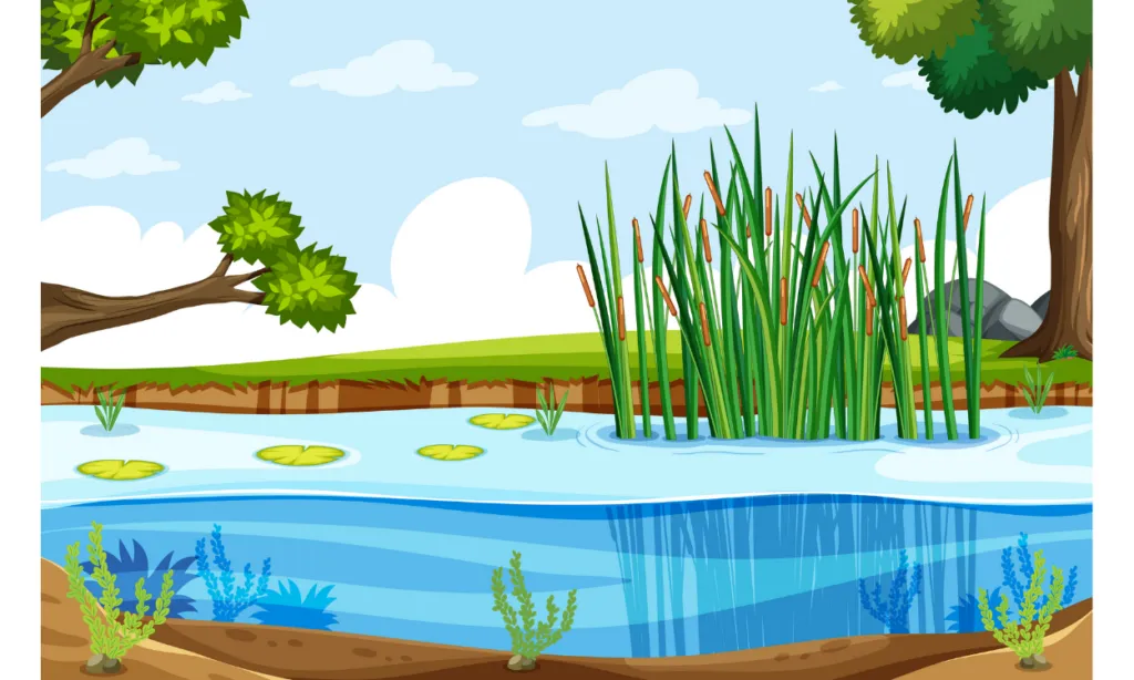 Sketsa Gambar Pemandangan Alam Beserta Warnanya