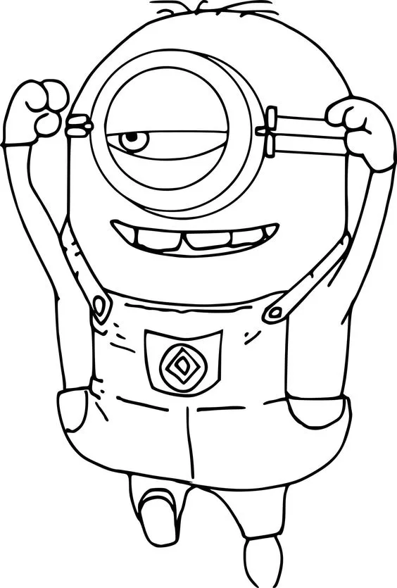 Kumpulan Sketsa Minion Keren Terbagus dan Terlengkap 12 Sketsa Minion Keren