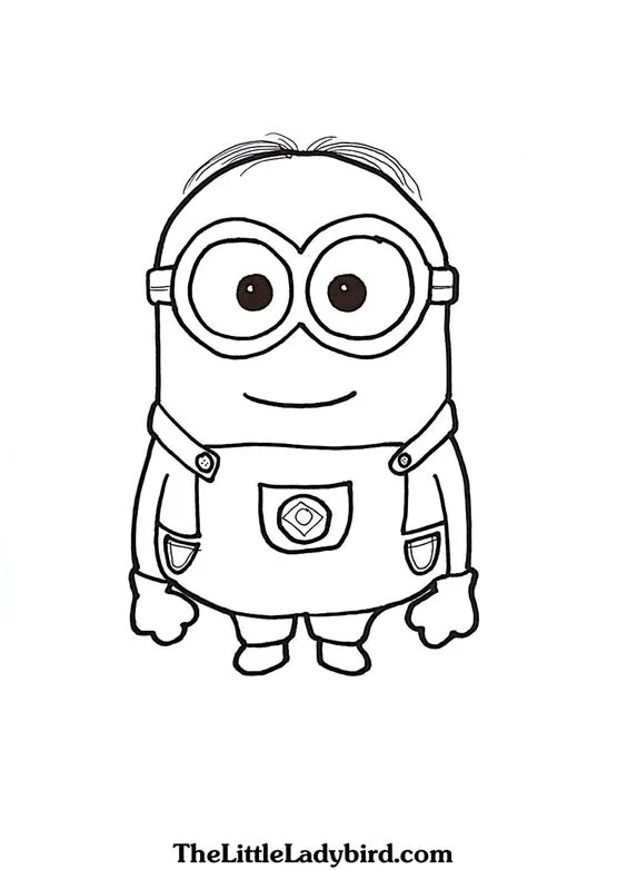 Kumpulan Sketsa Minion Keren Terbagus dan Terlengkap 15 Sketsa Minion Keren