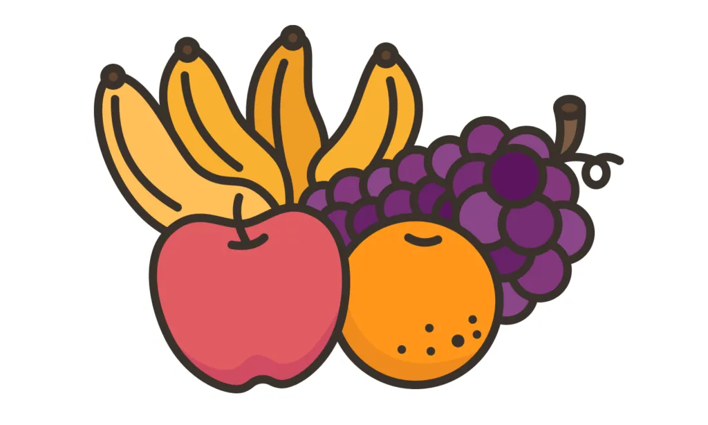 Kumpulan Gambar Buah-Buahan Kartun Terbagus dan Terlengkap 4 Gambar Buah-Buahan Kartun