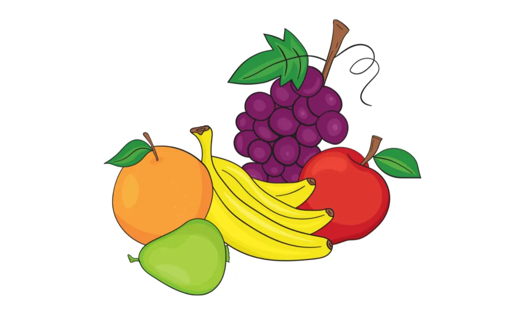 Kumpulan Gambar Buah-Buahan Kartun Terbagus dan Terlengkap 15 Gambar Buah-Buahan Kartun