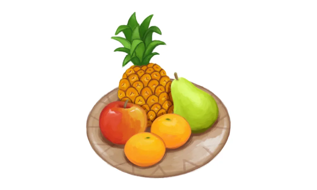 Kumpulan Gambar Buah-Buahan Kartun Terbagus dan Terlengkap 3 Gambar Buah-Buahan Kartun