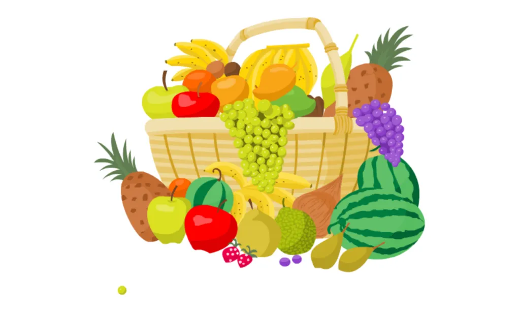 Kumpulan Gambar Buah-Buahan Kartun Terbagus dan Terlengkap 2 Gambar Buah-Buahan Kartun