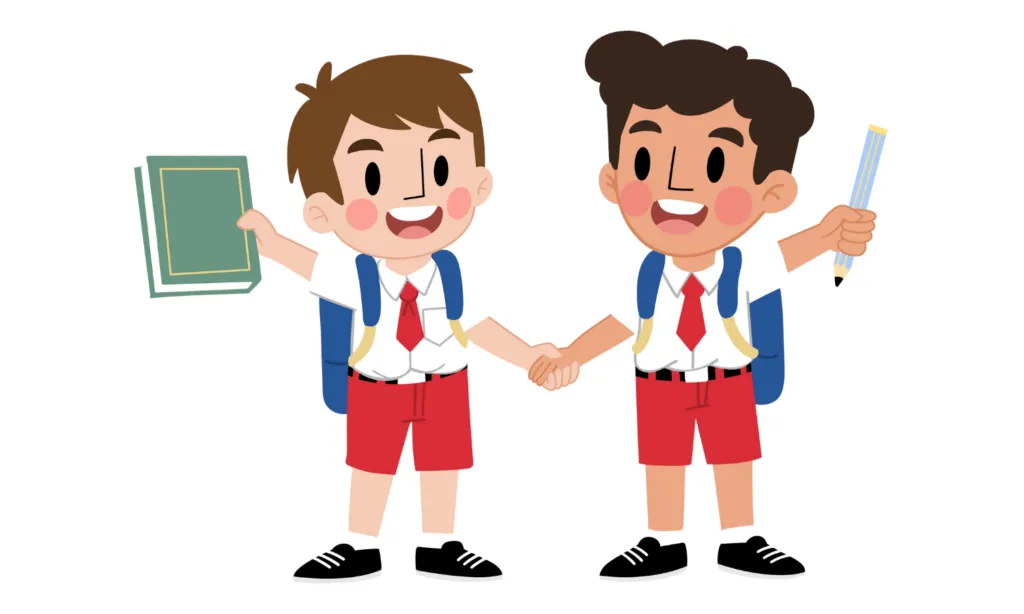 Gambar Anak Sekolah Kartun