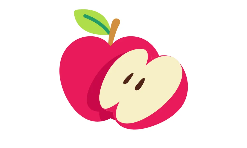 Gambar Apel Kartun