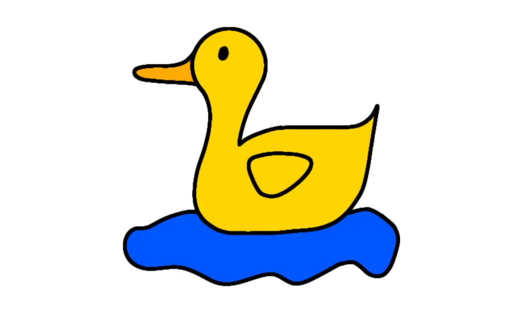 Kumpulan Gambar Bebek Kartun Terbagus dan Terlengkap 8 Gambar Bebek Kartun