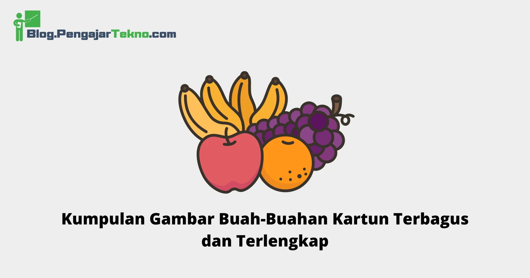 Gambar Buah-Buahan Kartun