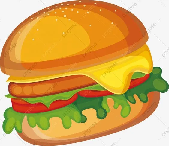 Kumpulan Gambar Burger Kartun Terbagus dan Terlengkap 21 Gambar Burger Kartun