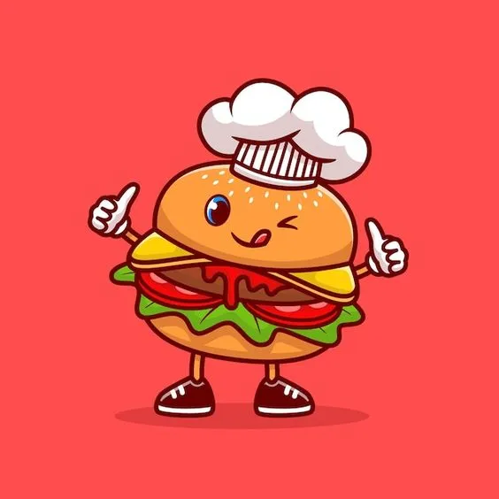 Kumpulan Gambar Burger Kartun Terbagus dan Terlengkap 20 Gambar Burger Kartun