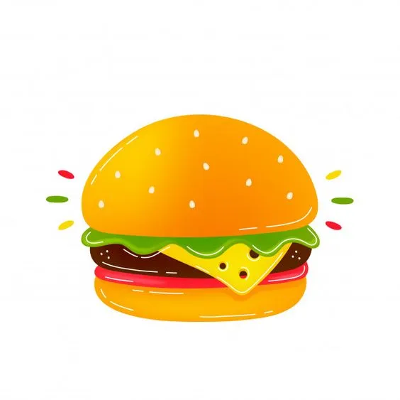 Kumpulan Gambar Burger Kartun Terbagus dan Terlengkap 19 Gambar Burger Kartun