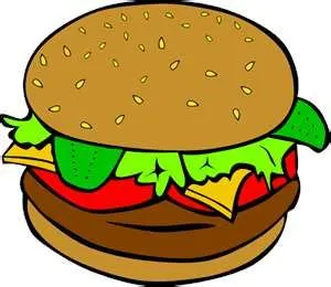 Kumpulan Gambar Burger Kartun Terbagus dan Terlengkap 16 Gambar Burger Kartun