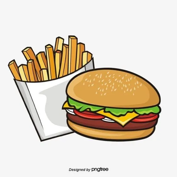 Kumpulan Gambar Burger Kartun Terbagus dan Terlengkap 13 Gambar Burger Kartun