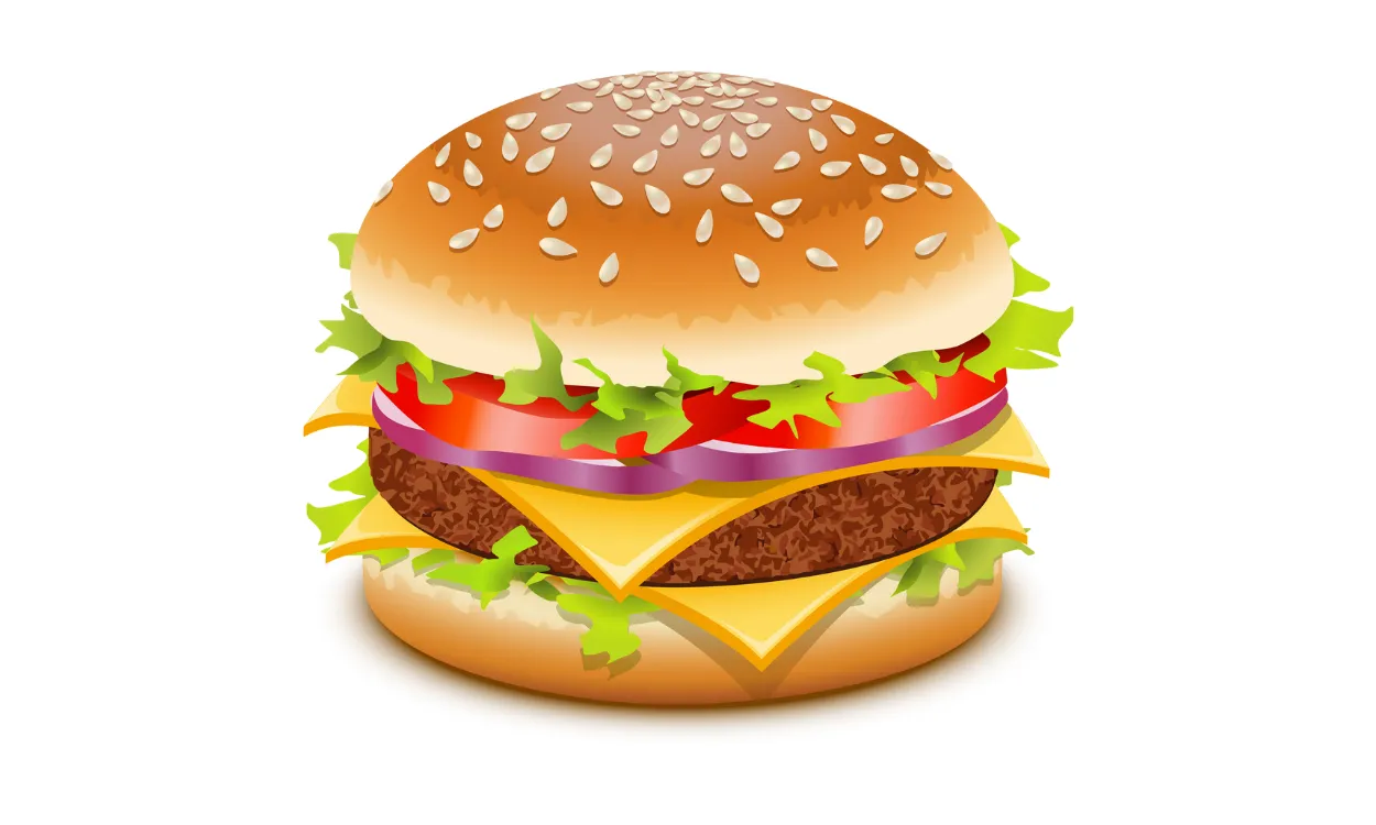 Kumpulan Gambar Burger Kartun Terbagus dan Terlengkap 6 Gambar Burger Kartun