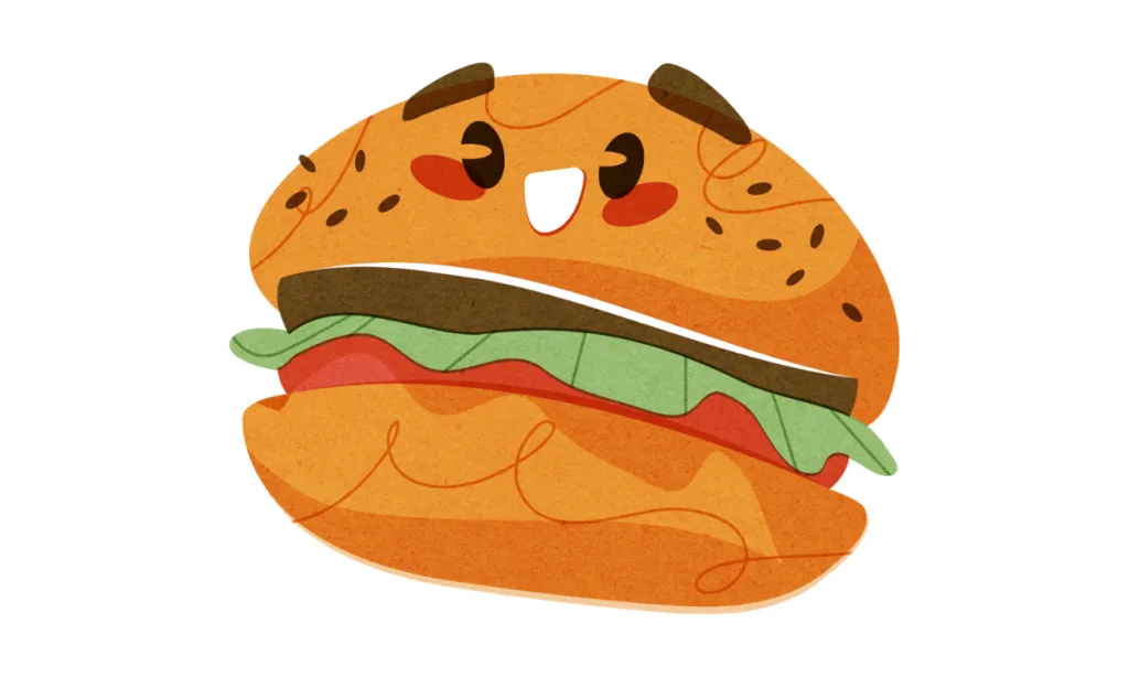 Kumpulan Gambar Burger Kartun Terbagus dan Terlengkap 5 Gambar Burger Kartun
