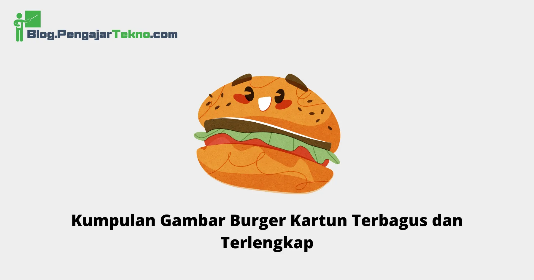 Gambar Burger Kartun