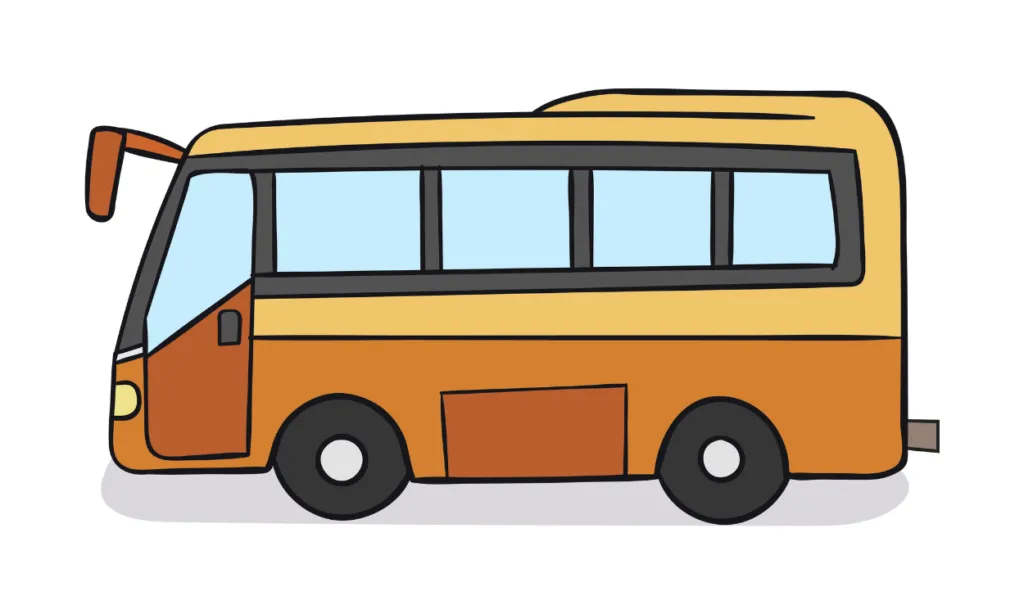 Gambar Bus Kartun