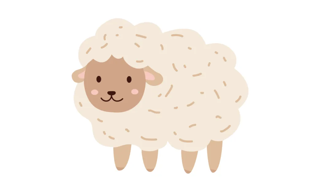 Gambar Domba Kartun