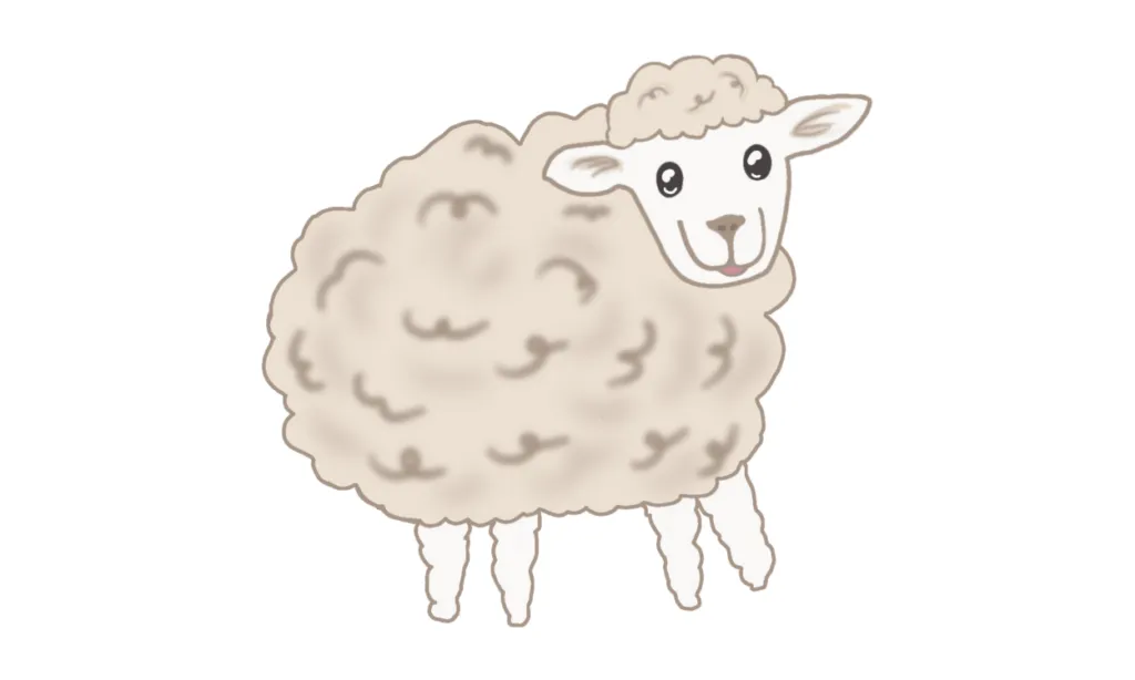Gambar Domba Kartun