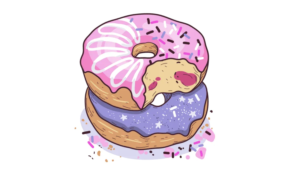 Kumpulan Gambar Donat Kartun Terbagus dan Terlengkap 11 Gambar Donat Kartun