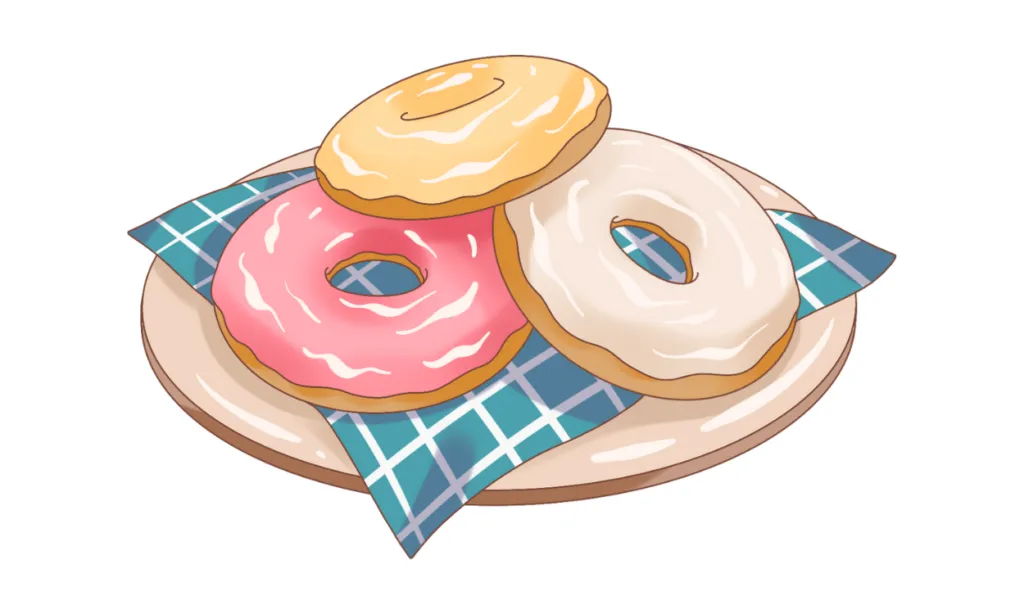 Kumpulan Gambar Donat Kartun Terbagus dan Terlengkap 8 Gambar Donat Kartun