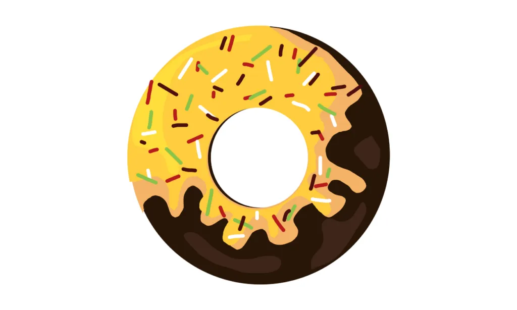 Kumpulan Gambar Donat Kartun Terbagus dan Terlengkap 7 Gambar Donat Kartun