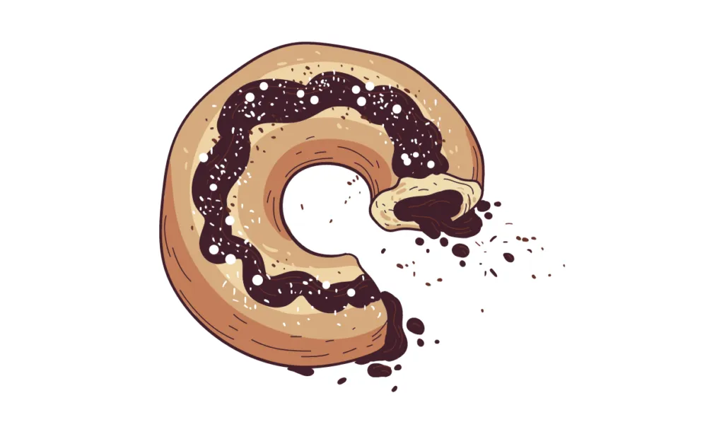 Kumpulan Gambar Donat Kartun Terbagus dan Terlengkap 5 Gambar Donat Kartun