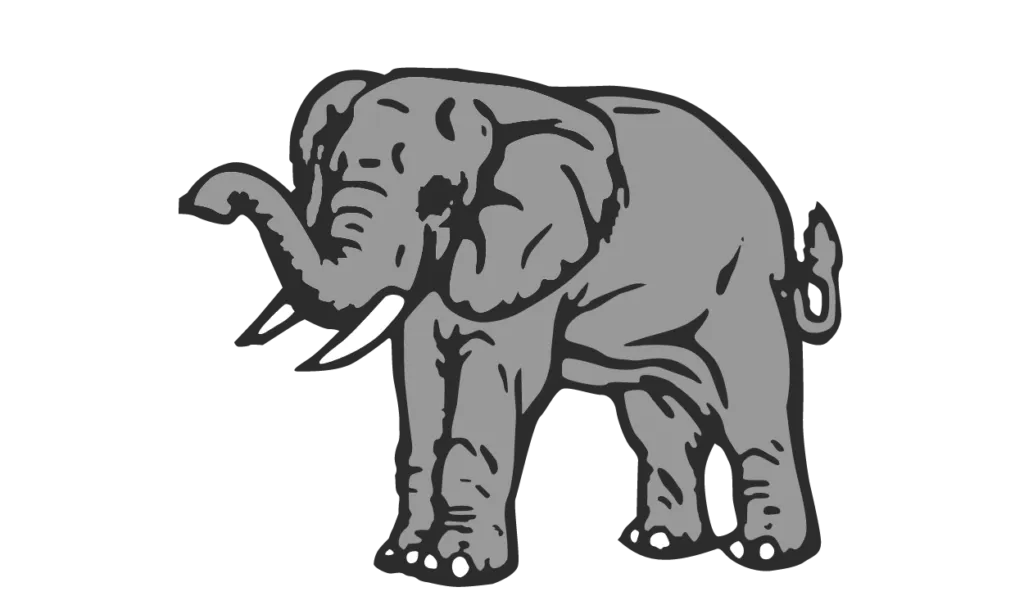 Kumpulan Gambar Gajah Kartun Terbagus dan Terlengkap 9 Gambar Gajah Kartun