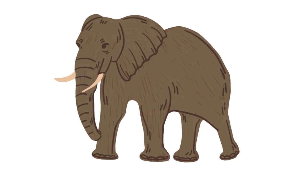 Kumpulan Gambar Gajah Kartun Terbagus dan Terlengkap 7 Gambar Gajah Kartun