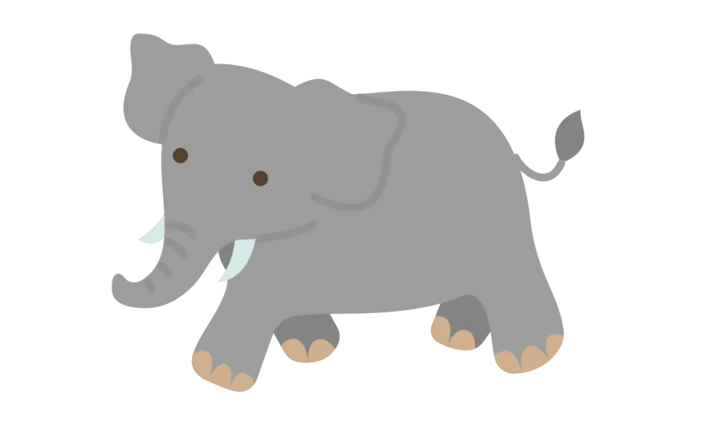 Kumpulan Gambar Gajah Kartun Terbagus dan Terlengkap 6 Gambar Gajah Kartun